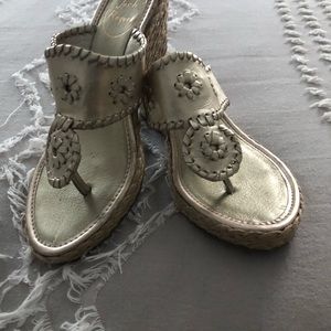 Jack Rogers shoes. Good condition, Still lots of love left. Ready to move on